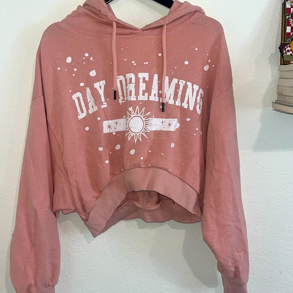 Pink DAY DREAM crop sweater